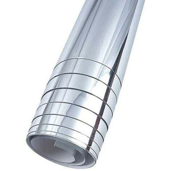 Rouleau miroir flexible – Miroir autoadhésif 50x200 cm – Surface réfléchissante – pour décoration murale salon chambre salle bain