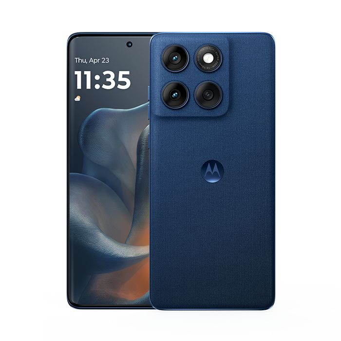 Smartphone Motorola moto edge 60 5G 12 GO + 256 GO BleuBatterie Massive de 5500 mAhNouvel Appareil Photo 50 MPGarantie 2 Ans