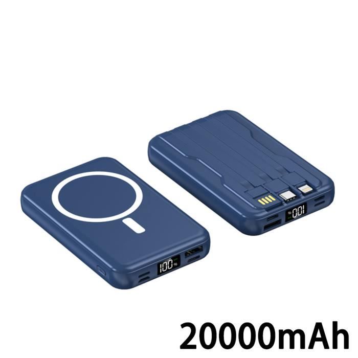 Batterie Externe Sans Fil 20000mAh