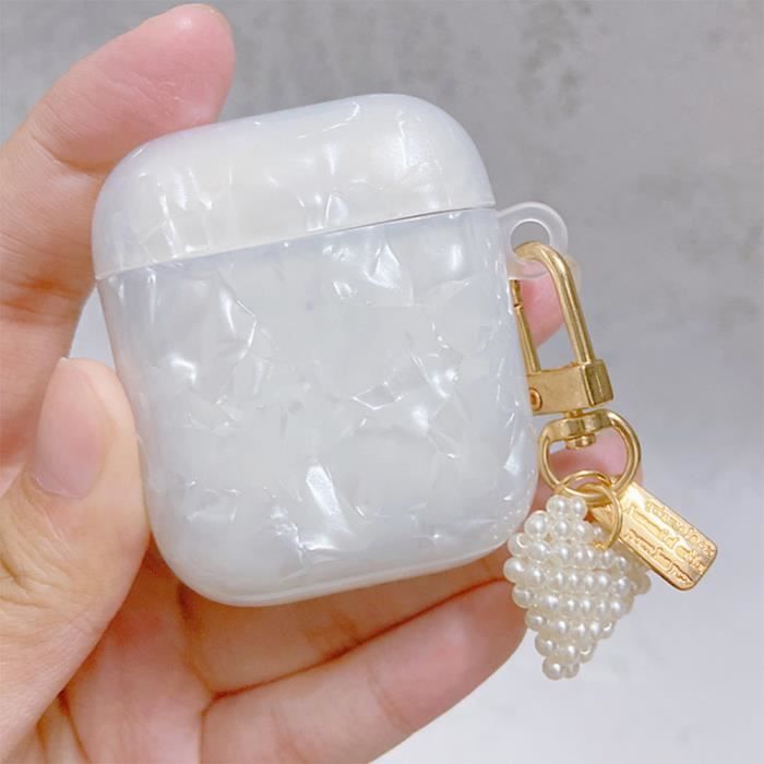 Étui De Protection Rigide Motif Marbre Pour AirPods Pro - PC Dur, Fin Et Antichoc