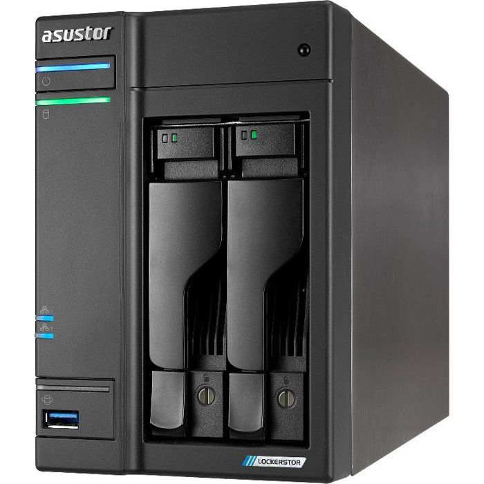 Asustor NAS de bureau 6 baies Intel Celeron N5105 8GB DDR4 2x 2.5GbE ADM