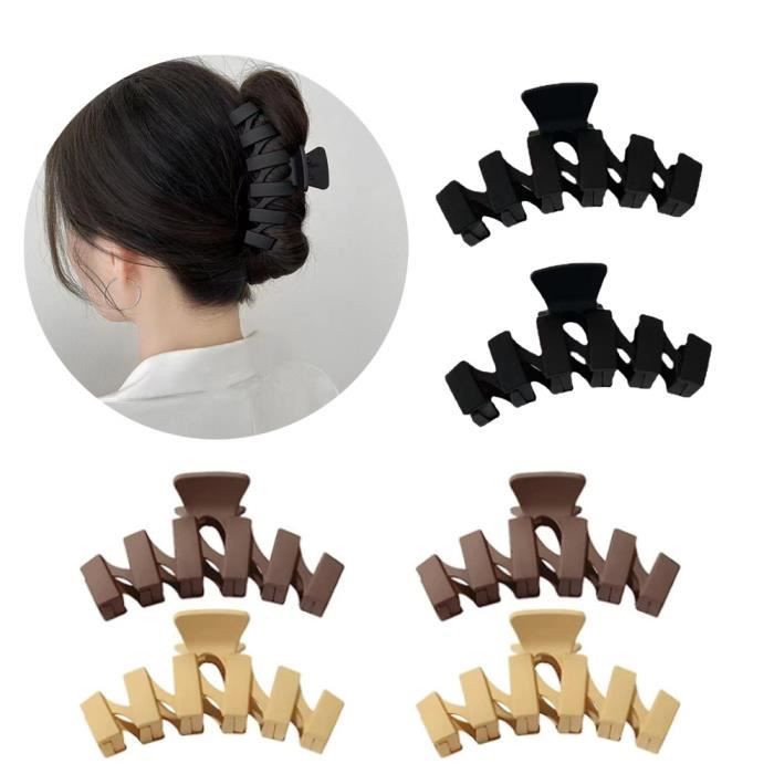 Lot De 2 Pinces à Cheveux Pour Femmes – Dentelle Et Métal, Couleur Rouge | Neuf Avec étiquettes | Accessoire Coiffure