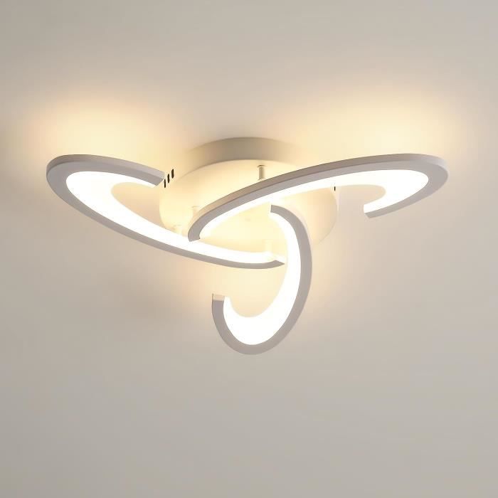 Generic - Plafonnier LED Rond 36W, 6000K Éclairage de Plafond, 3240LM  Lumiere Moderne, Luminaires Intérieur pour Salon, Chambre, Cuisine, Salle  de Bain, Φ40CM*H2.4CM - Plafonniers - Rue du Commerce