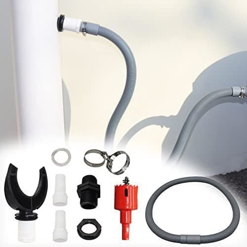 Récupérateur D'Eau De Pluie Nutmanel - Pour Tuyau Ø 70-110mm | Kit De Collecte Pour Jardin Jusqu'à 80m²