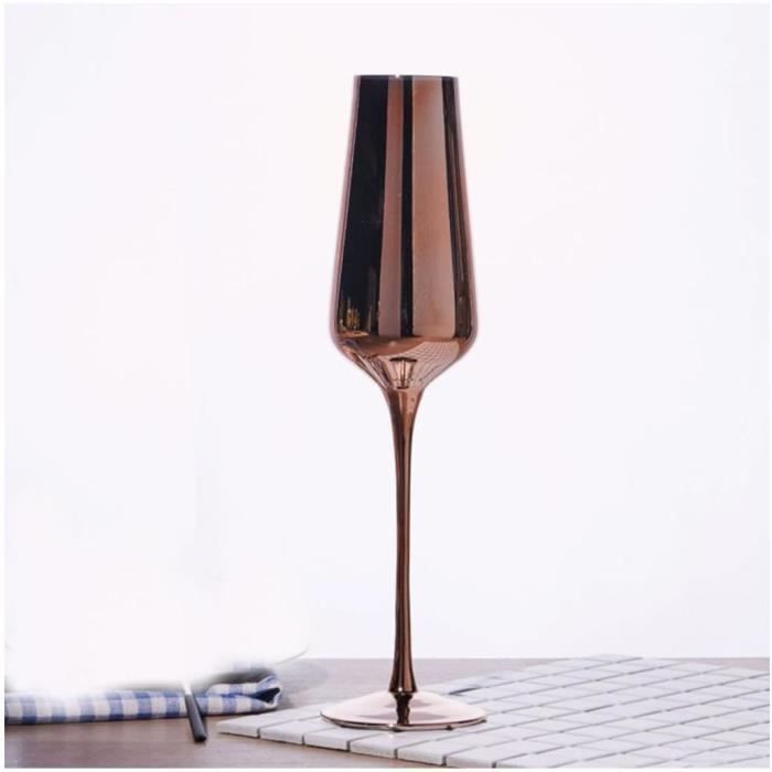 Verres à Vin Décorés De Noël Peints à La Main - Verres à Pied Pour Fêtes Et Réveillon
