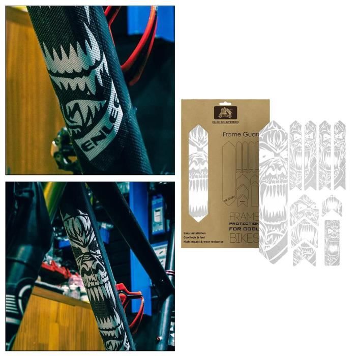 Autocollant Cadre Cyclisme Autocollant Pour Cadre Vélo Autocollants Protection Cadre Vélo