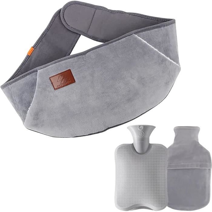 Bouillotte Peluche Requin Lot De 2 - 1 Litre, Pour Enfants Et Adultes - Doudou Chauffant Pour Règles Ou Douleurs