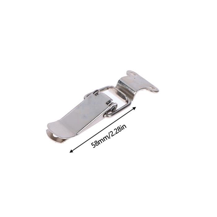 Fermoir Boîte Bois Moraillons De Loquet Vintage - Lot De 12 - Fer Antique - Pour Boîtes à Bijoux, Coffrets - Vis Incluses Fermeture Vintage