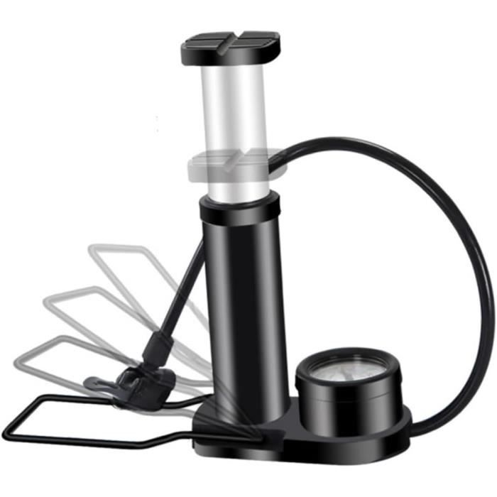 ACCESSOIRES DE VÉLO Gonfleur de pneus Avec manomètre Pompe à vélo Pieds Pompes EUR 12,26