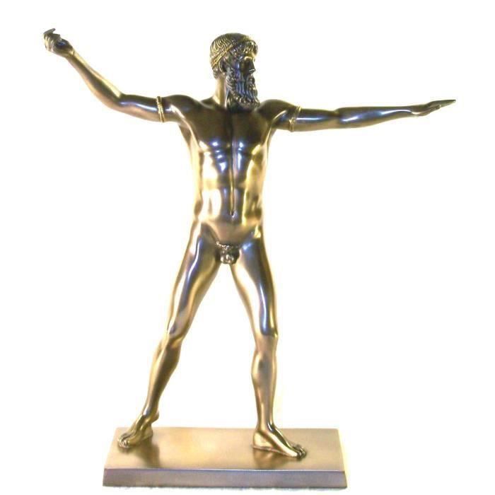 Statuette Dieu Grec Zeus Cdiscount Maison