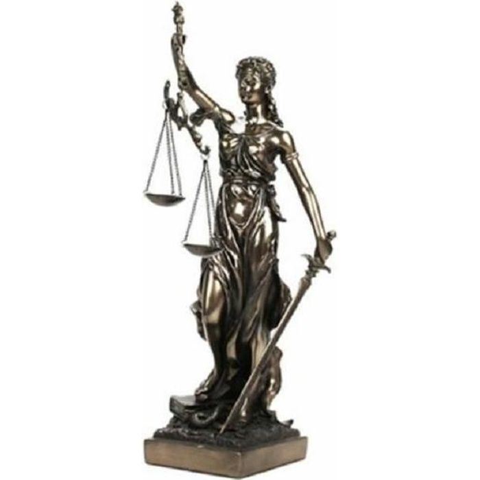 LA JUSTICE BRONZE STATUE SCULPTURE Cdiscount Maison