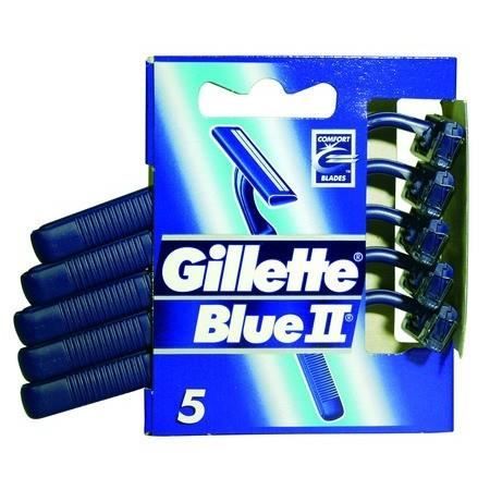 Gillette Blue II Rasoirs Jetables (5 unités)