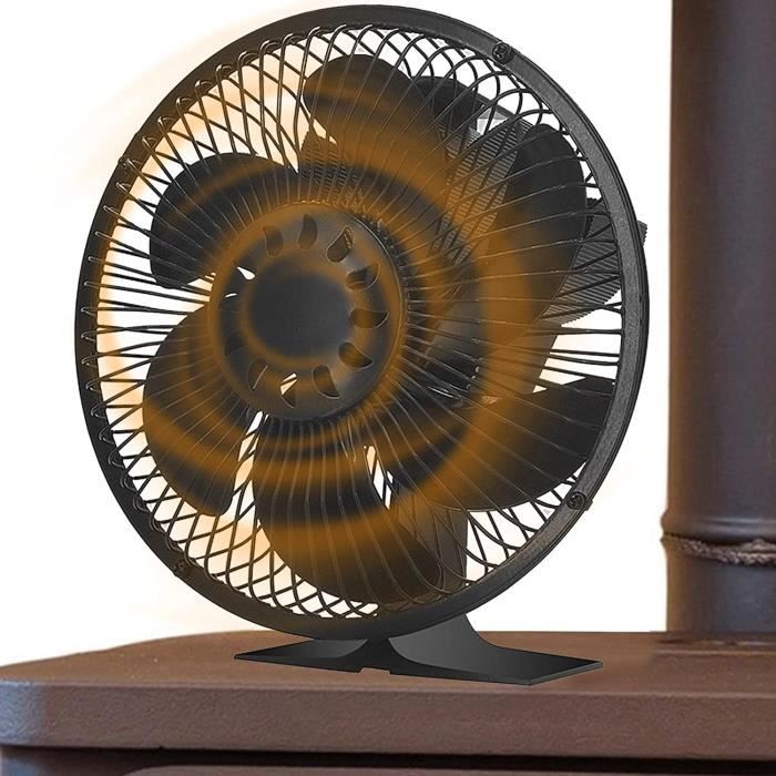 Ventilateur pour poêle à Bois,Ventilateur de cheminée Haute efficacité