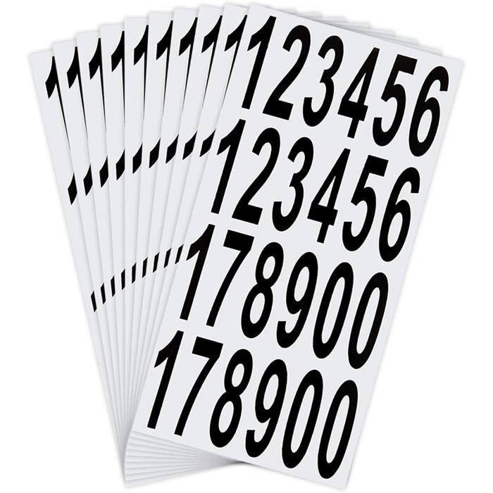 10 feuilles d