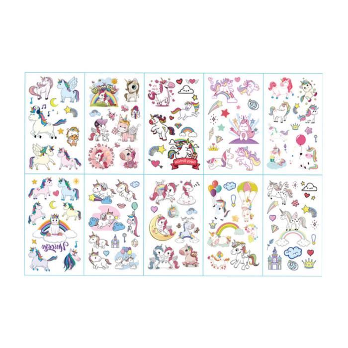 Tatouages ​​temporaires de Pâques pour les enfants 20 feuilles autocollants de tatouages ​​de dessin animé pour enfants pour les décorations de fête Stuffers Basket 