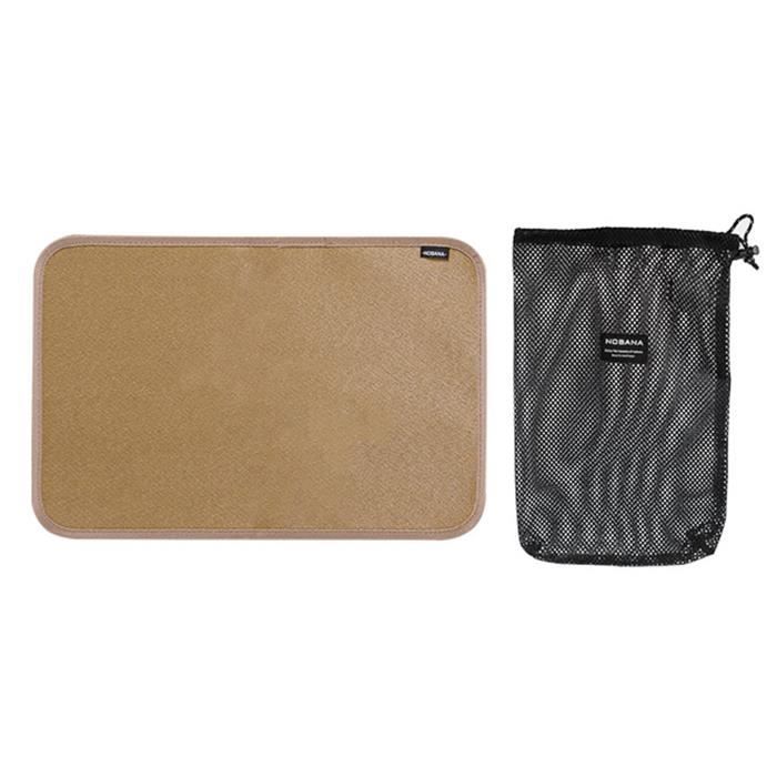 Tapis De Foyer En Fibre De Verre Ignifuge Pour Barbecue Et Cheminée