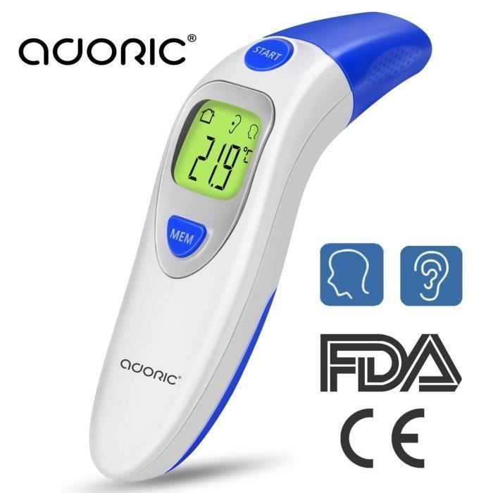 Thermometre Professionnel Infrarouge Sans Contact Thermometre Frontal Infrarouge Thermometres Thermometre Frontal Avec Affichage A Led Thermometre De Oreille Pour Bebe Adulte Enfants Toilette De Bebe Bebe Puericulture Centroarco Com