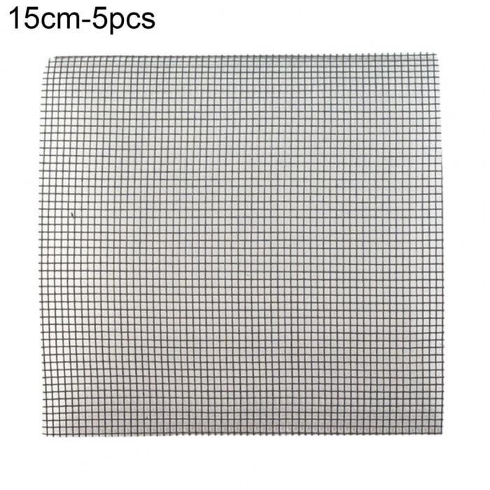 Lot De 50 Grilles De Drainage Pour Pots De Fleurs - Diamètre 10 Cm, Maille Noire Réutilisable, Pour Bonsaï Et Plantes - 14
