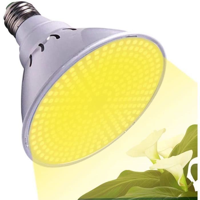 E27 78 LED Lumière végétale à spectre complet LED élèvent la lumière pour jardin à effet de serre Plantes dintérieur Semis de légu SINJIA 100W Lampe végétale à LED 