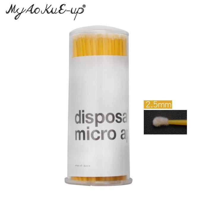 Écouvillons Dentaires Jetables - Parfaits Pour Extensions De Cils, Microbrosses Et Soins Dentaires