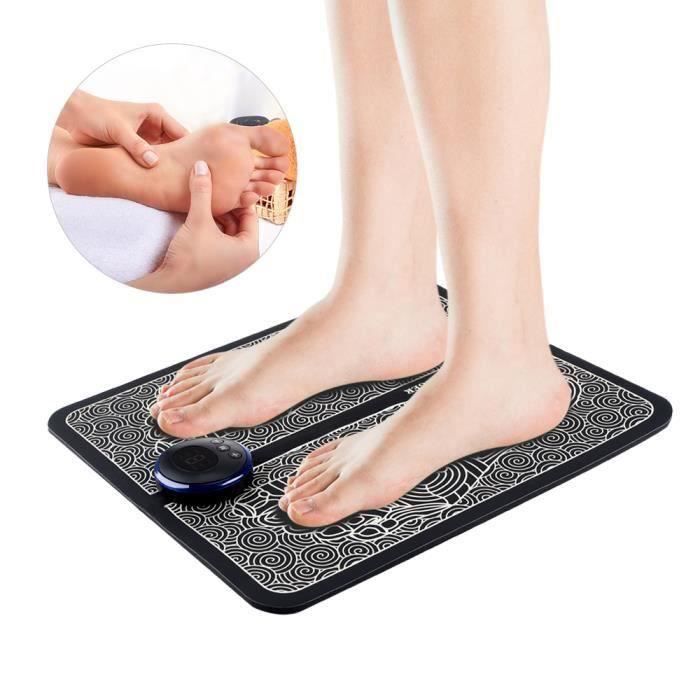 Tapis De Massage Par Électrostimulation FISHTEC - 6 Modes, 9 Intensités, Télécommande - 11