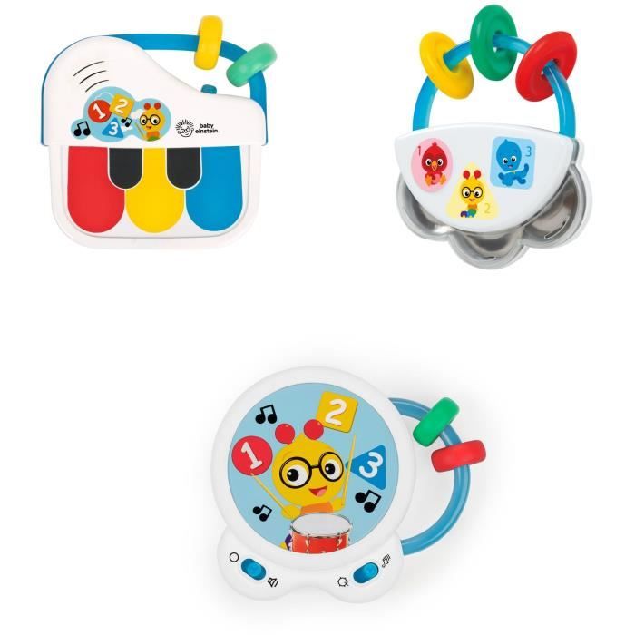 Jouet musical 3 pièces - BABY EINSTEIN - Small Symphony - Enfants de 3 mois et plus