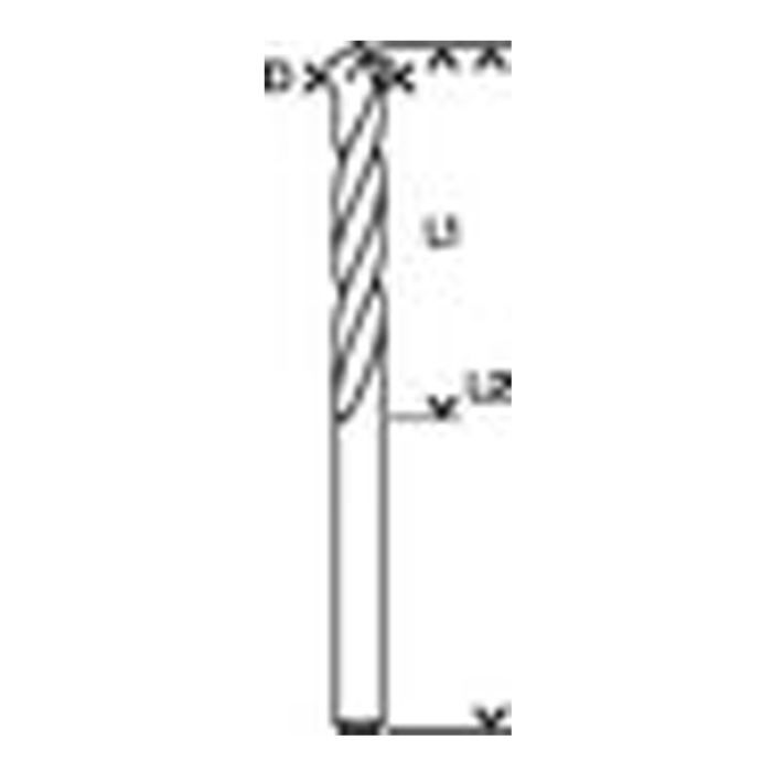 BOSCH Foret polyvalent Construction Diamètre 3 x 40 x 70 mm