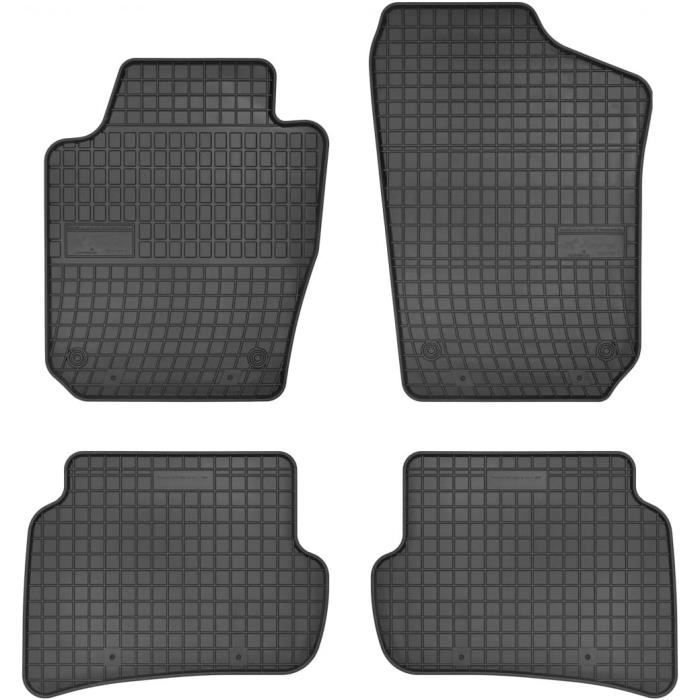 Tapis Auto Caoutchouc Peugeot 2008 I (2013-2019) - Conducteur - Noir - Anti-dérapant Et Facile à Nettoyer