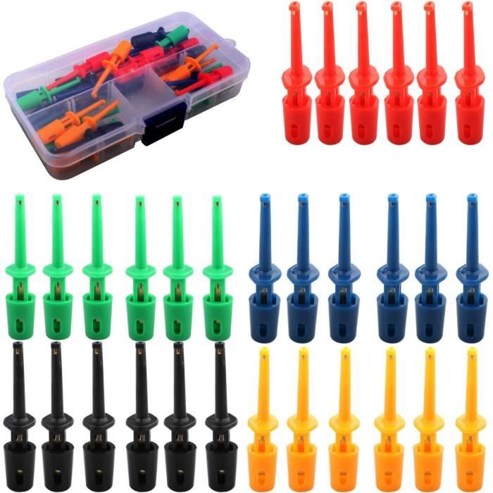 GRANDE TAILLE SONDE D 'essai Test électronique Multiplexeur Pince à Crochet EUR 2,98 - FR