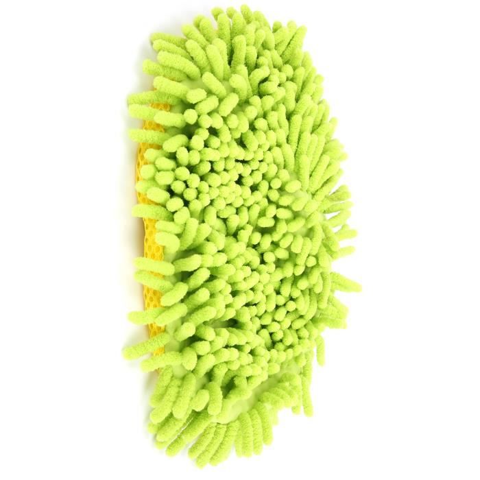 Gants Lavage Voiture SYCESS Microfibre Chenille - Lot De 2 - Absorbants Et Sans Rayures - Pour Nettoyage Auto Et Maison