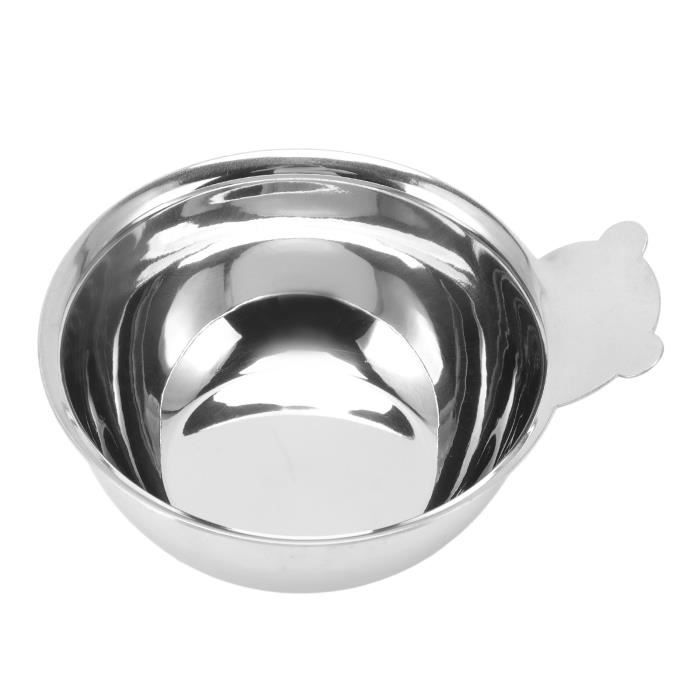 Bol Mélangeur En Acier Inoxydable 5 QT - Compatible KitchenAid Classic 4.5QT Et Artisan 5QT - Lavable Lave-vaisselle - Résistant Four Et Congélateur