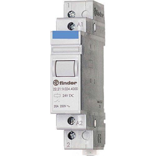 Finder Relais modulaire 12 VDC 1 NO 20 A AgSno2 - 222190124000PAS ...