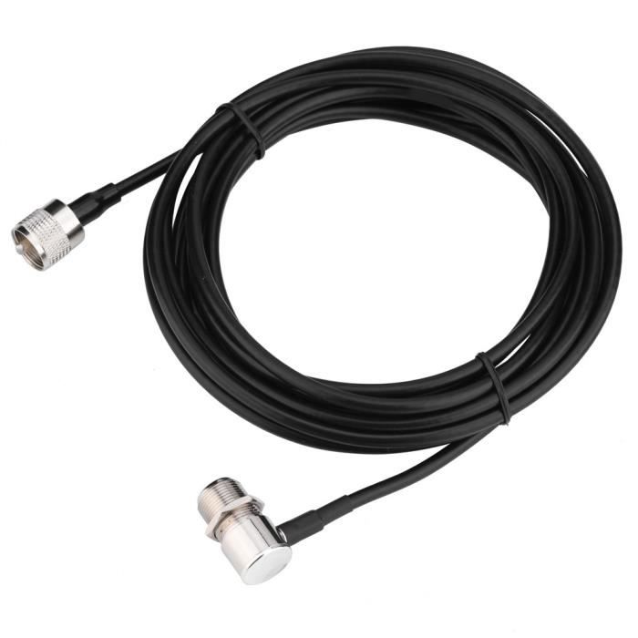 Câble De Raccordement PNI T301 4m Pour Antennes Filetées - Connecteur PL259 RG58