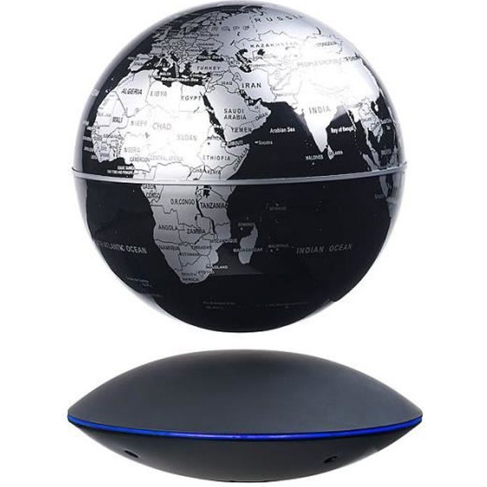 Mappemonde a levitation magnetique Ø 14 cm