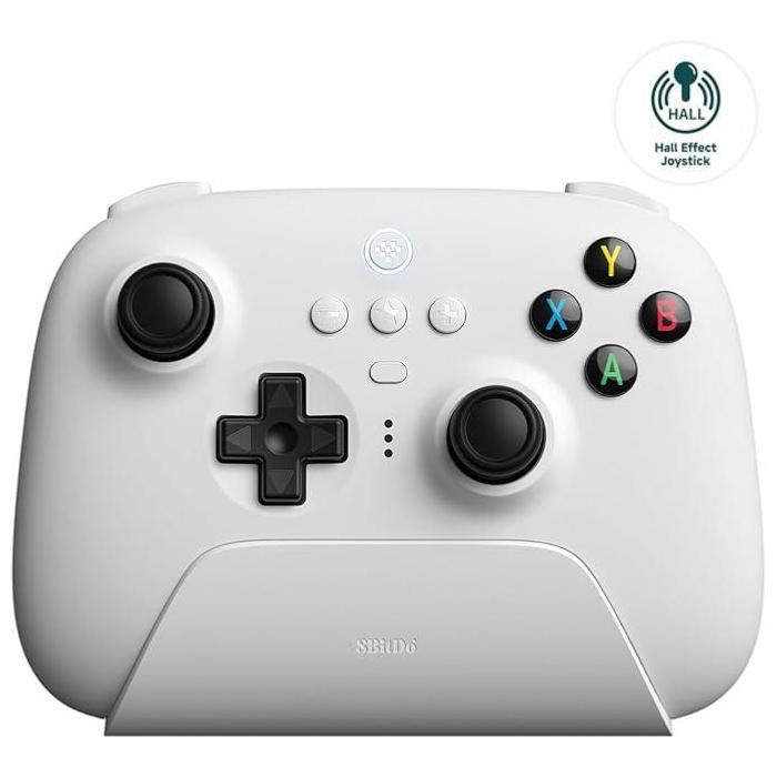 8BitDo Ultimate 2.4G Wireless HALL EFFECT - White Edition