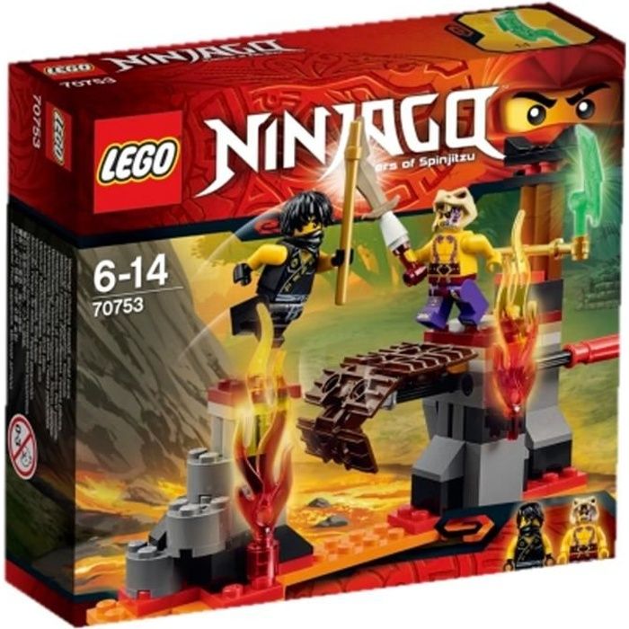 Acheter LEGO Ninjago 70753 Les Chutes de Lave - Jeu assemblage construction - Garçon - 94 pièces - A partir de 6 ans Reconditionné - 46,90 € LEGO Ninjago 70753 Les Chutes de Lave - Jeu assemblage construction - Garçon - 94 pièces - A partir de 6 ans Reconditionné - Lego reconditionné disponible sur Cdiscount Seconde Vie