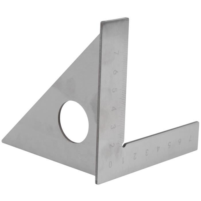 Règle D’angle En Acier Inox – Rapporteur Pour Travail Du Bois – Précision ±0,15 Mm