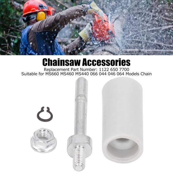 5PCS ATTRAPE CHAÎNE Métallique pour Tronçonneuses Installation Facile