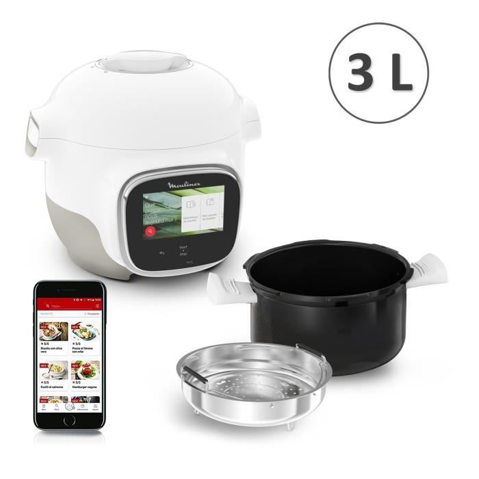 COOKEO TOUCH MINI WIFI Recettes illimitées Moulinex CE922110 - vue 4
