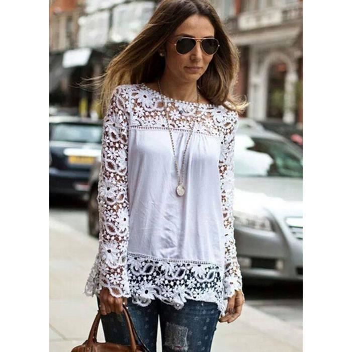 chemise en dentelle