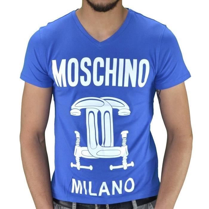 T-shirts Moschino pour homme en coloris Bleu Homme T-shirts T-shirts Moschino 