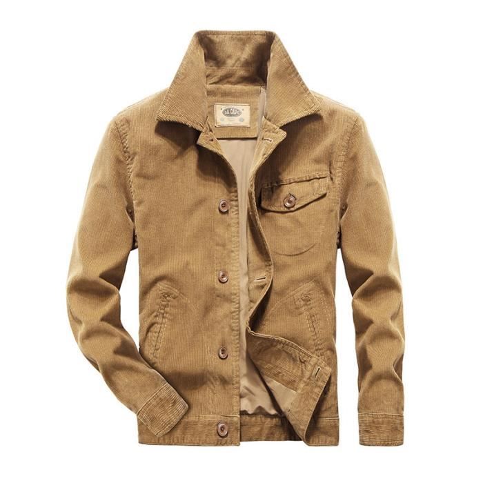 Veste Vintage En Velours Côtelé Pour Homme - Blazer élégant à Revers Pour Mariage Et Sortie