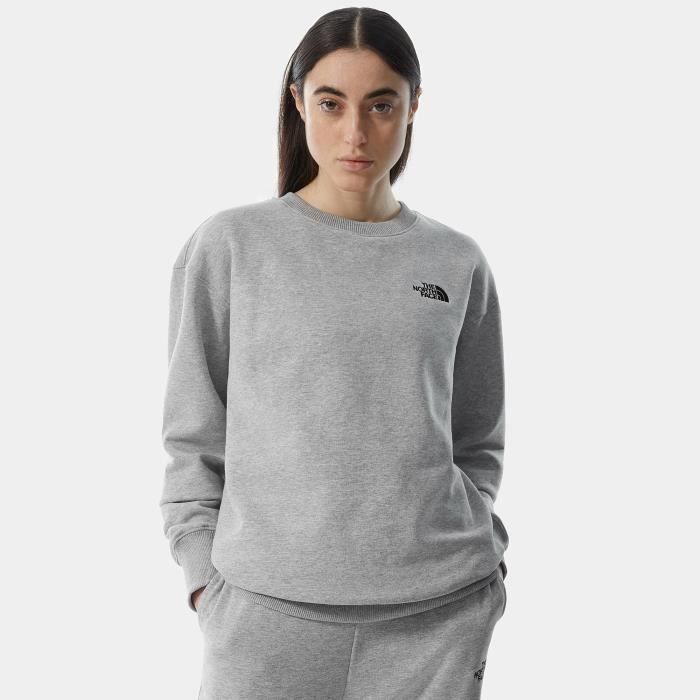 Sweatshirt sales gris femme
