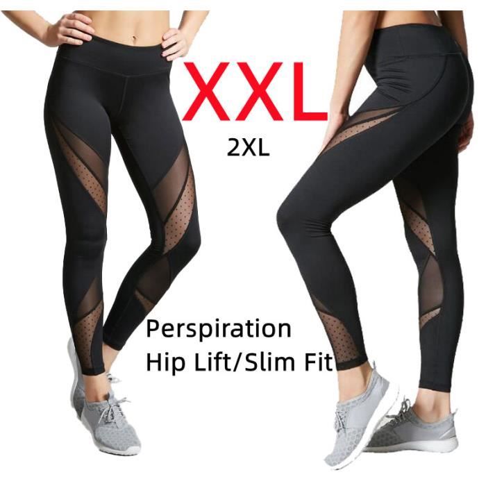 Legging De Sport Femme Push Up Taille Haute - Effet Gainant, Anti-cellulite - Pour Fitness, Yoga, Running - Tissu Respirant