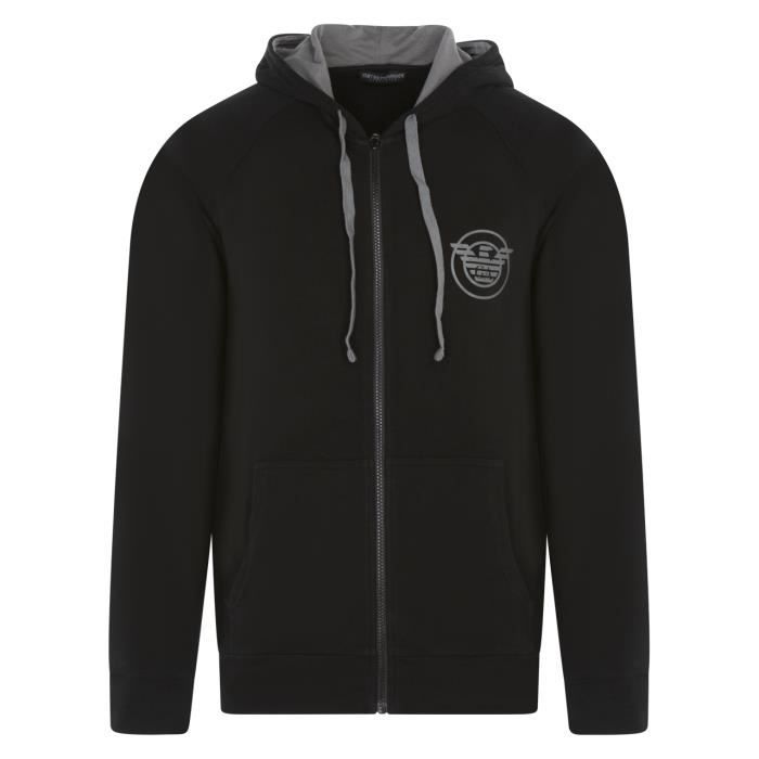 Cardigan coton Emporio Armani noir
