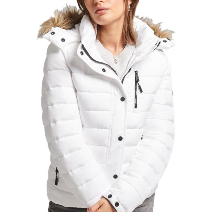 Doudoune Femme Fuji Hooded SUPERDRY