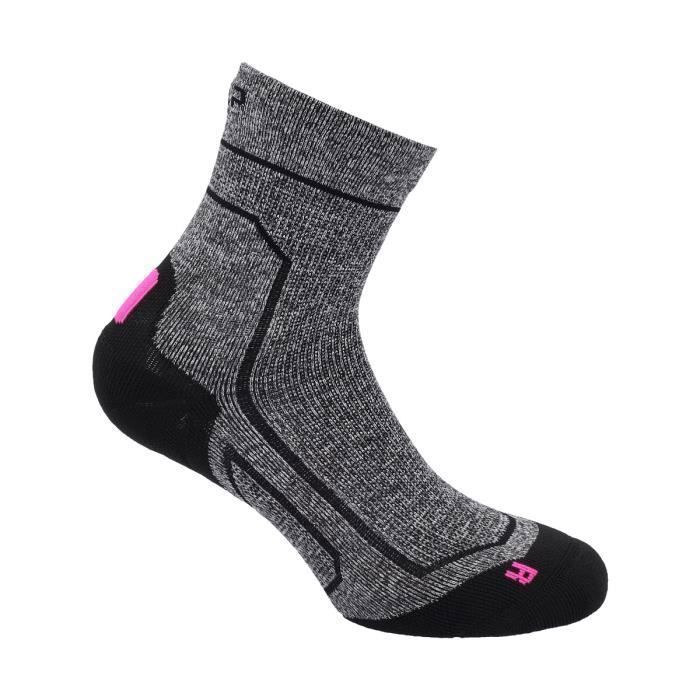 Chaussettes femme CMP Softair - nero mel. - 36/38 Chaussettes femme CMP Softair - nero mel. - 36/38