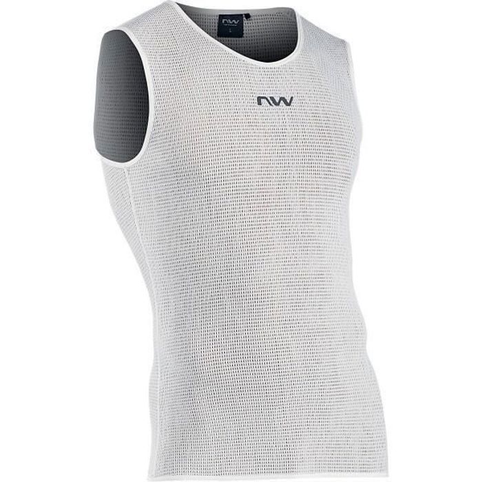 Maillot Cyclisme Northwave Lancer – Homme, Jaune, Sans Manches, Taille XL