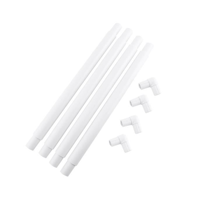 Mxzzand Cadre de point de croix Cerceau de cadre à pince en plastique pour broderie au point de