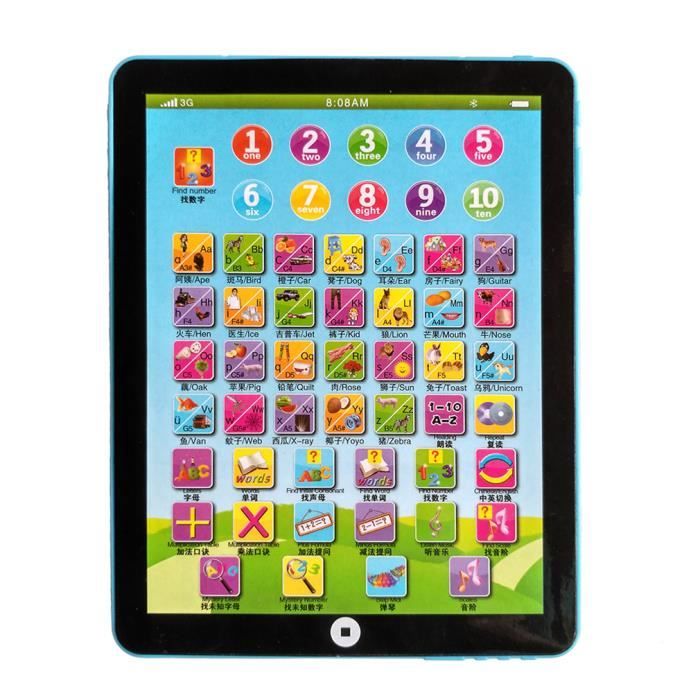 Tablette D Apprentissage D Anglais Bleu Enfant 3 Ans Avec 8 Modes D Apprentissage Mots Chansons Achat Vente Jeu D Apprentissage Cdiscount Tablette D Apprentissage D Anglais Bleu Enfant 3 Ans Avec 8 Modes D Apprentissage Mots Chansons Achat Vente Jeu D Apprentissage Cdiscount